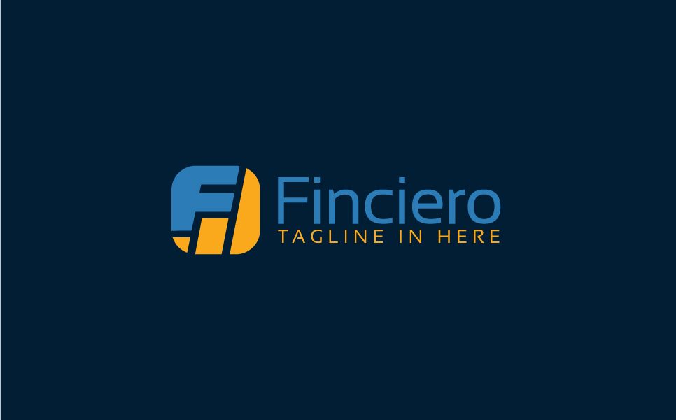 Download Шаблон логотипа "Finciero Logo Template" / Finciero Logo Template - Шаблон логотипа на тему графика finance accounting web seo marketing management media analytic consulting economy global internet insurance loan grow business rate simple profit investment