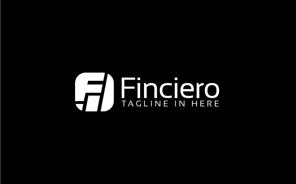 Download Шаблон логотипа "Finciero Logo Template" / Finciero Logo Template - Шаблон логотипа на тему графика finance accounting web seo marketing management media analytic consulting economy global internet insurance loan grow business rate simple profit investment