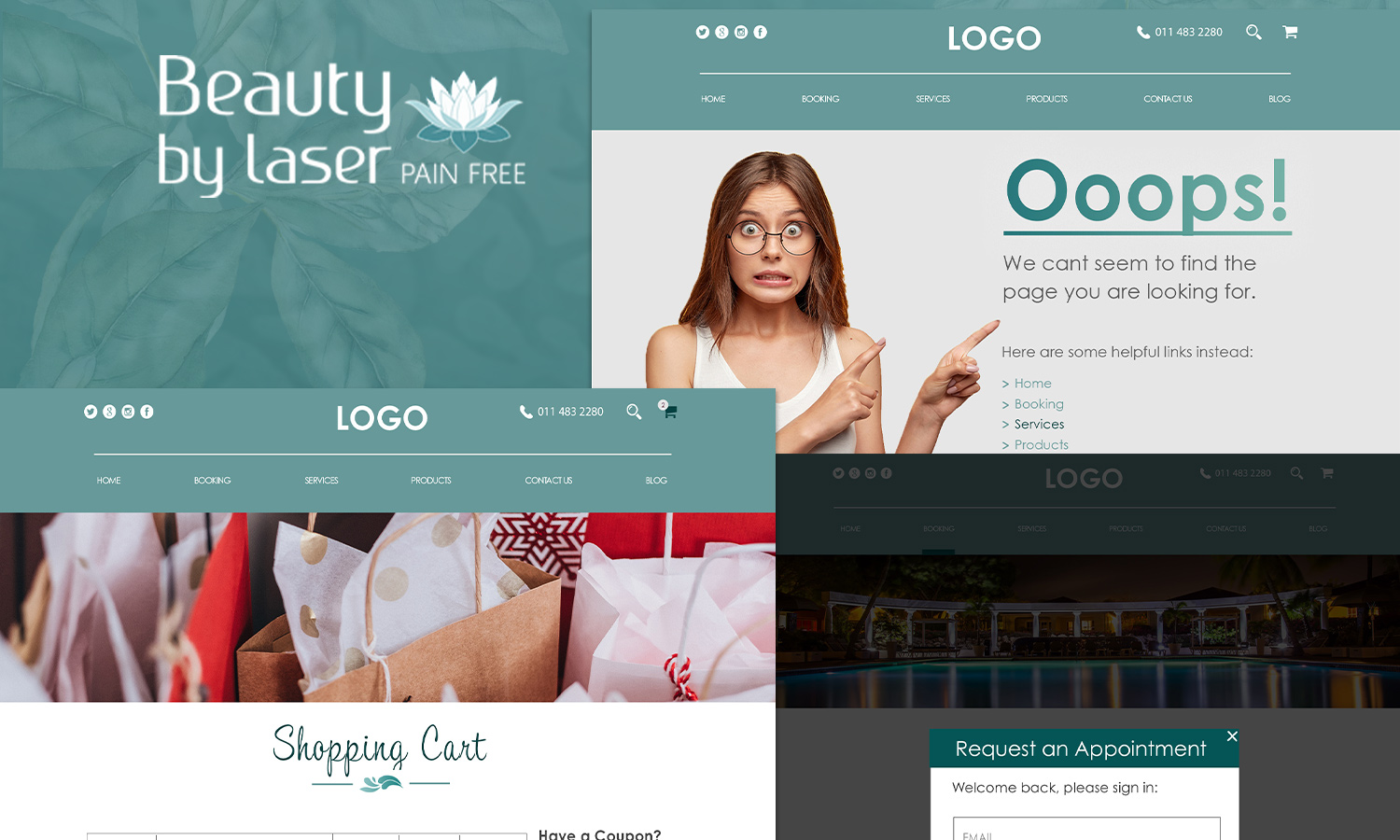 Beauty By Laser PSD Template