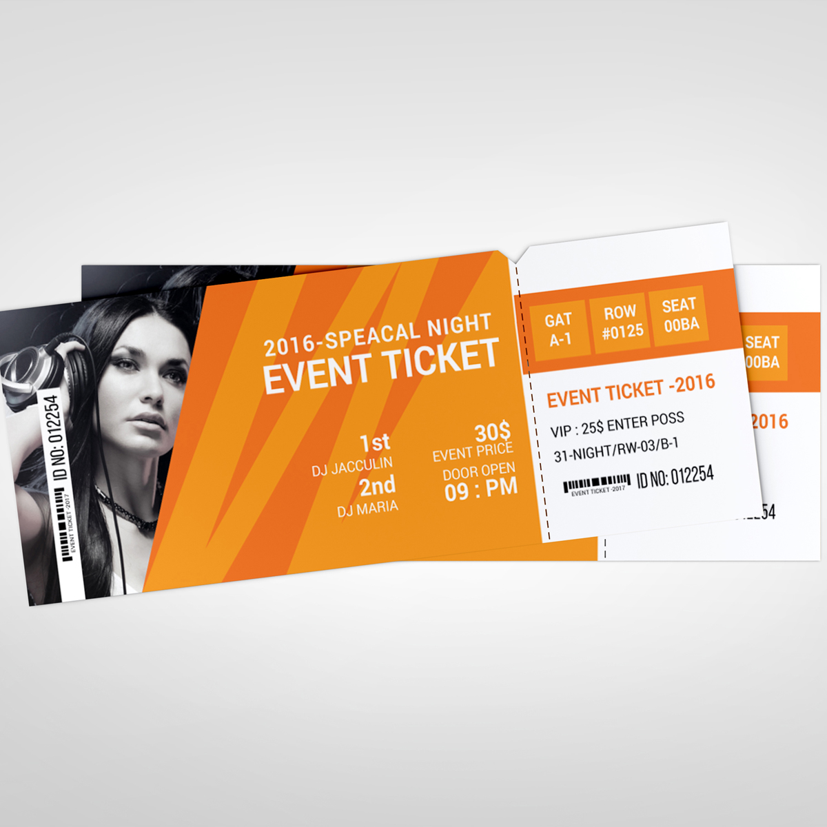 Download Фирменный стиль "Club Ticket - Corporate Identity Template" / Club Ticket - Corporate Identity Template - Фирменный стиль на тему графика art blue business colorful computer creative event ticket graphics hi-quality id kit internet liflet logo modern official poster professional standard