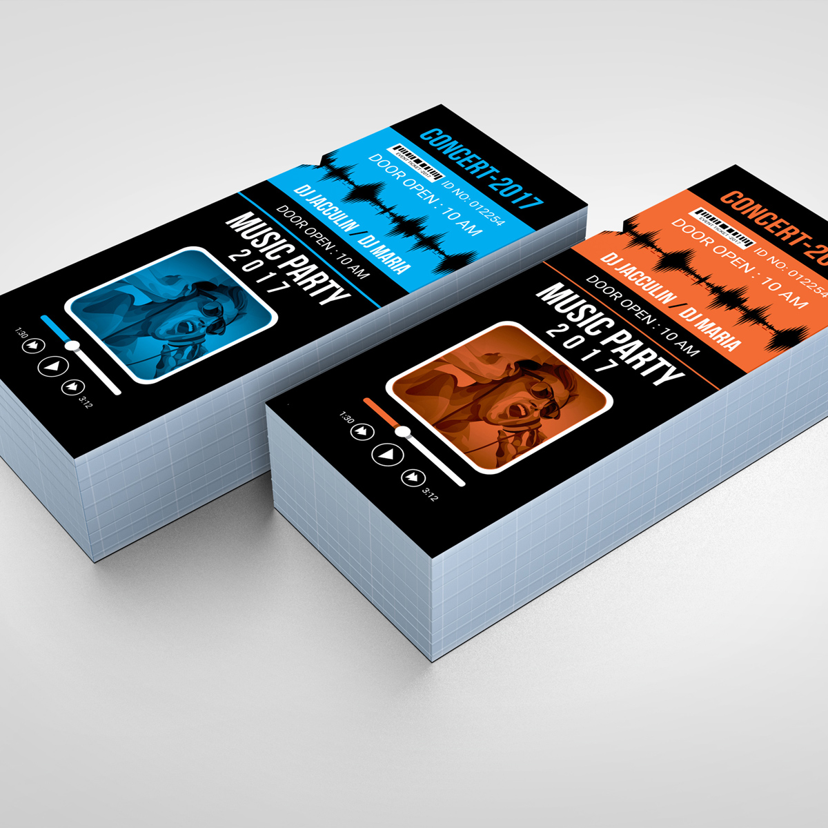 Download Фирменный стиль "Party Event Ticket - Corporate Identity Template" / Party Event Ticket - Corporate Identity Template - Фирменный стиль на тему графика ticket event 2020 party couple meetup cinema concert carnival invitationundefined