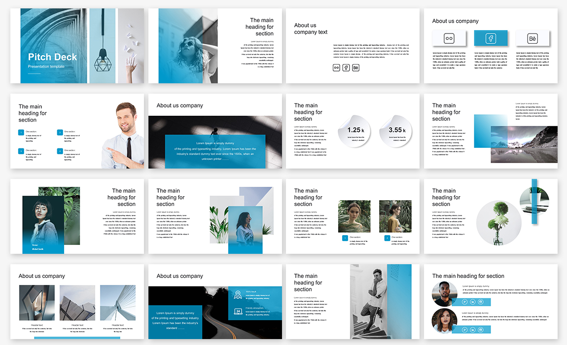 Pitch Deck PowerPoint Template