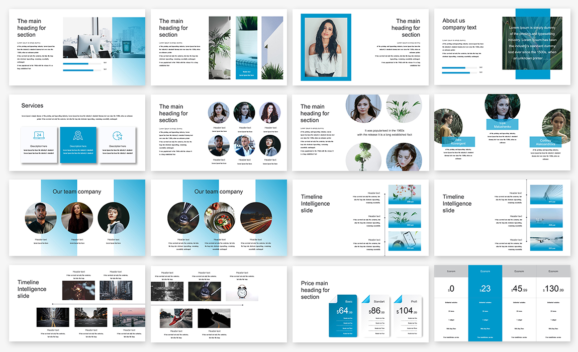 Pitch Deck PowerPoint Template