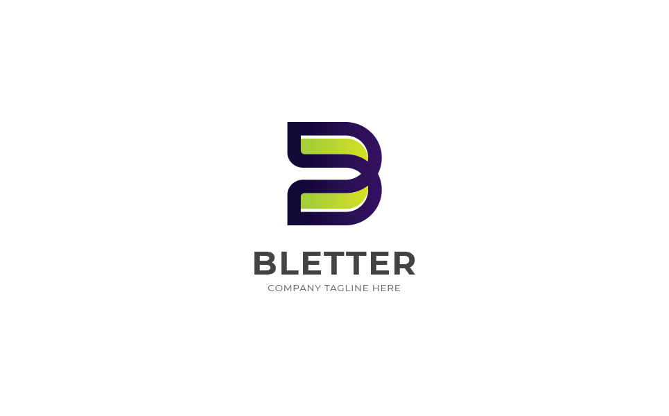 Download Шаблон логотипа "B Letter Logo Template" / B Letter Logo Template - Шаблон логотипа на тему графика agency app business clean colorful consultant corporate development first hex hexagon identity letter logo marketing name print b letter icon