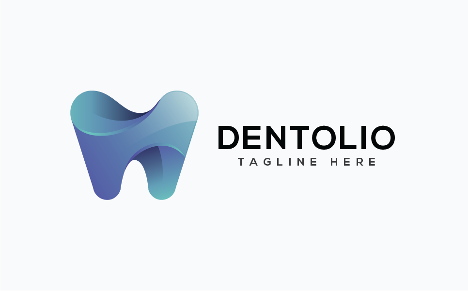 Download Шаблон логотипа "Dentolio Logo Template" / Dentolio Logo Template - Шаблон логотипа на тему графика 