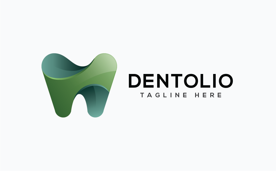 Download Шаблон логотипа "Dentolio Logo Template" / Dentolio Logo Template - Шаблон логотипа на тему графика 