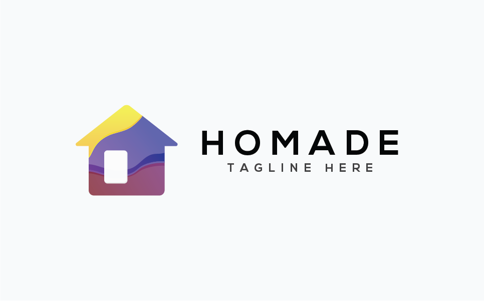 Download Шаблон логотипа "Homade Logo Template" / Homade Logo Template - Шаблон логотипа на тему графика 