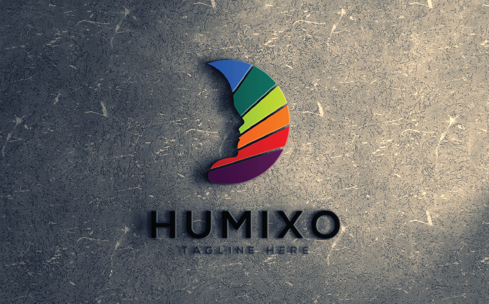 Download Шаблон логотипа "Humixo Logo Template" / Humixo Logo Template - Шаблон логотипа на тему графика 