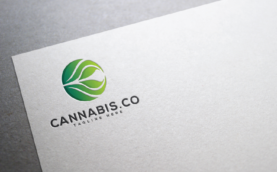Download Шаблон логотипа "Cannabis.co Logo Template" / Cannabis.co Logo Template - Шаблон логотипа на тему графика cannabis,leaf,retail,consulting,data,technology,culture,pharmacy,medical,agency,startup,modren,colorful,software,3d,logo,grow,green,geometry,icon