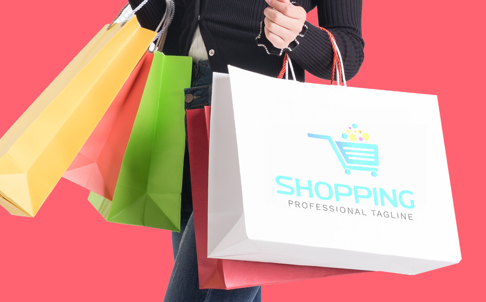 Download Шаблон логотипа "Shopping Logo Template" / Shopping Logo Template - Шаблон логотипа на тему графика brand branding bundle buy case club commerce community ecommerce heart love lovely magazine mall market marketplace merchandise merchandize packaging packet