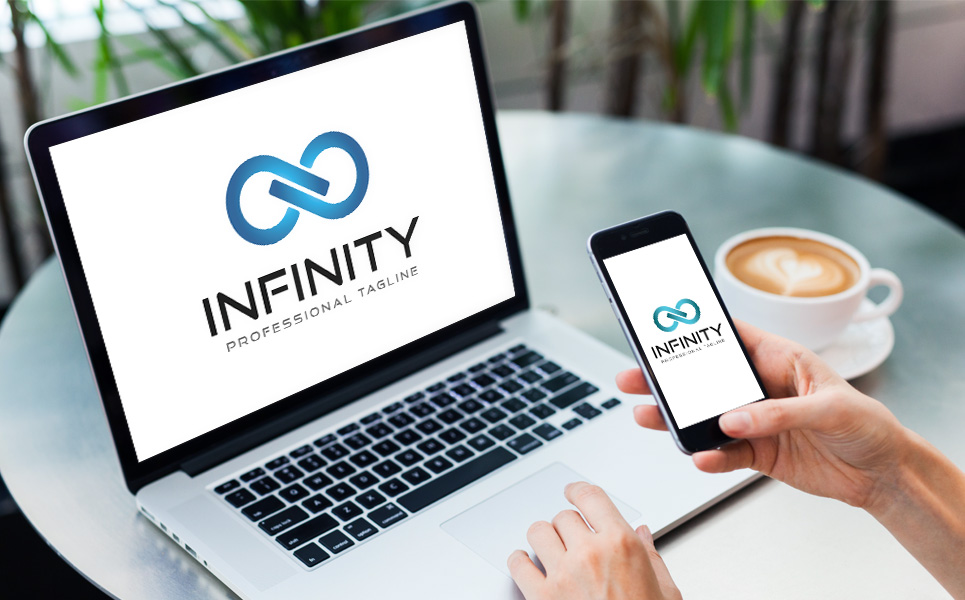 Download Шаблон логотипа "Infinity Logo Template" / Infinity Logo Template - Шаблон логотипа на тему графика gency belief bold branding business colorful communication company consult logo consulting corporate creative endless full color human infinity law management