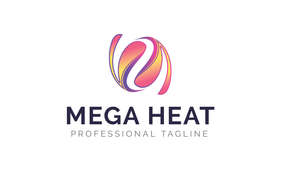 Download Шаблон логотипа "Mega Heat Logo Template" / Mega Heat Logo Template - Шаблон логотипа на тему графика abstract burn develop digital droplet energy fire flame fluid fuel future gas gasoline group growth heat heating information international management