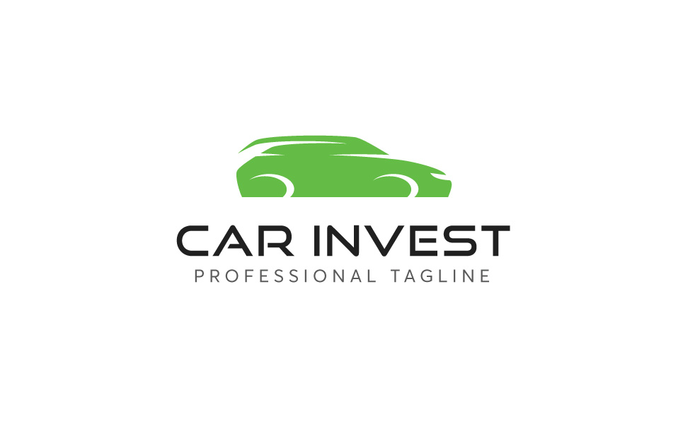 Download Шаблон логотипа "Car Invest Logo Template" / Car Invest Logo Template - Шаблон логотипа на тему графика bank business buy car clean corporate creative elegant fund income industrial industry invest investment loan logo template mobile money professional