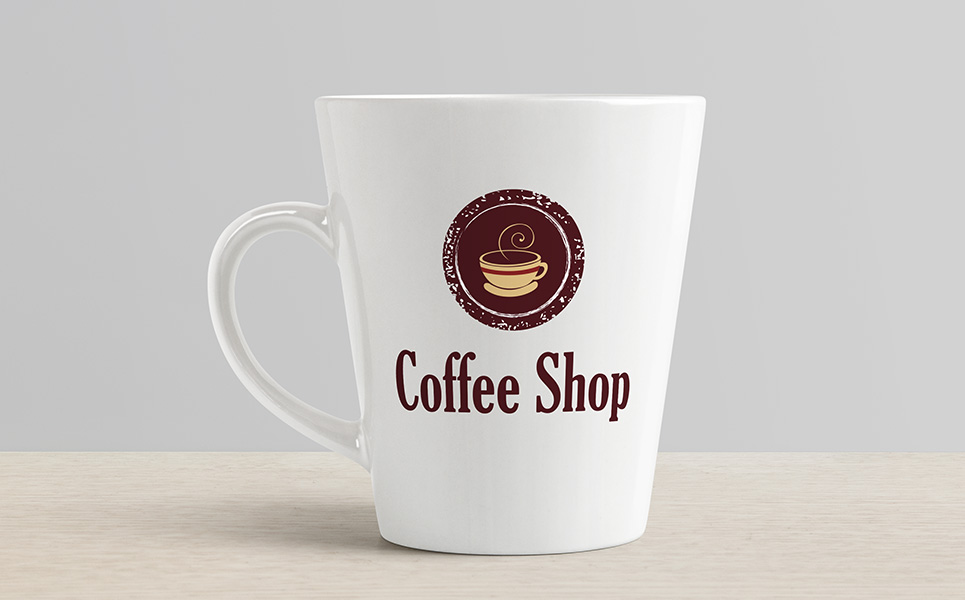 Download Шаблон логотипа "Coffee Shop Logo Template" / Coffee Shop Logo Template - Шаблон логотипа на тему графика coffee,bean,cup,logo,shop,compass,navigator,old,style,fresh,roasted,hipster,retro,template