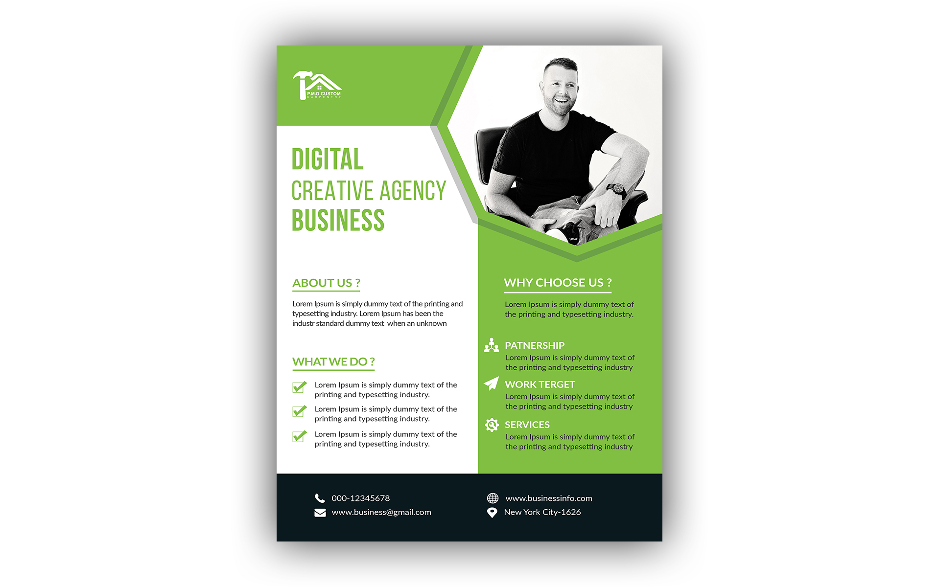 Download Фирменный стиль "Corporate Flyer Design - Corporate Identity Template" / Corporate Flyer Design - Corporate Identity Template - Фирменный стиль на тему графика corporate flyer design template a4 add business download psd flyer photoshop design