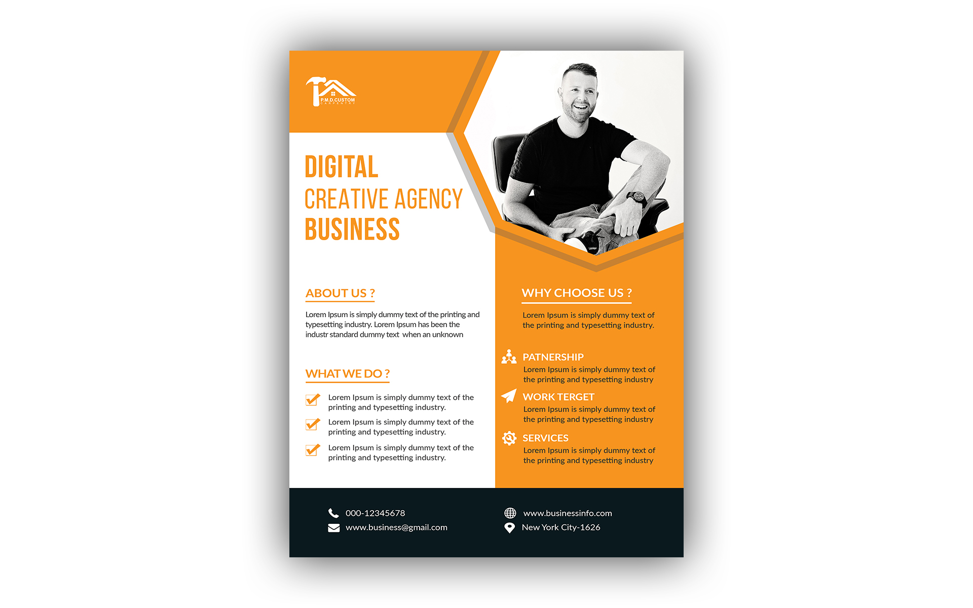 Download Фирменный стиль "Corporate Flyer Design - Corporate Identity Template" / Corporate Flyer Design - Corporate Identity Template - Фирменный стиль на тему графика corporate flyer design template a4 add business download psd flyer photoshop design