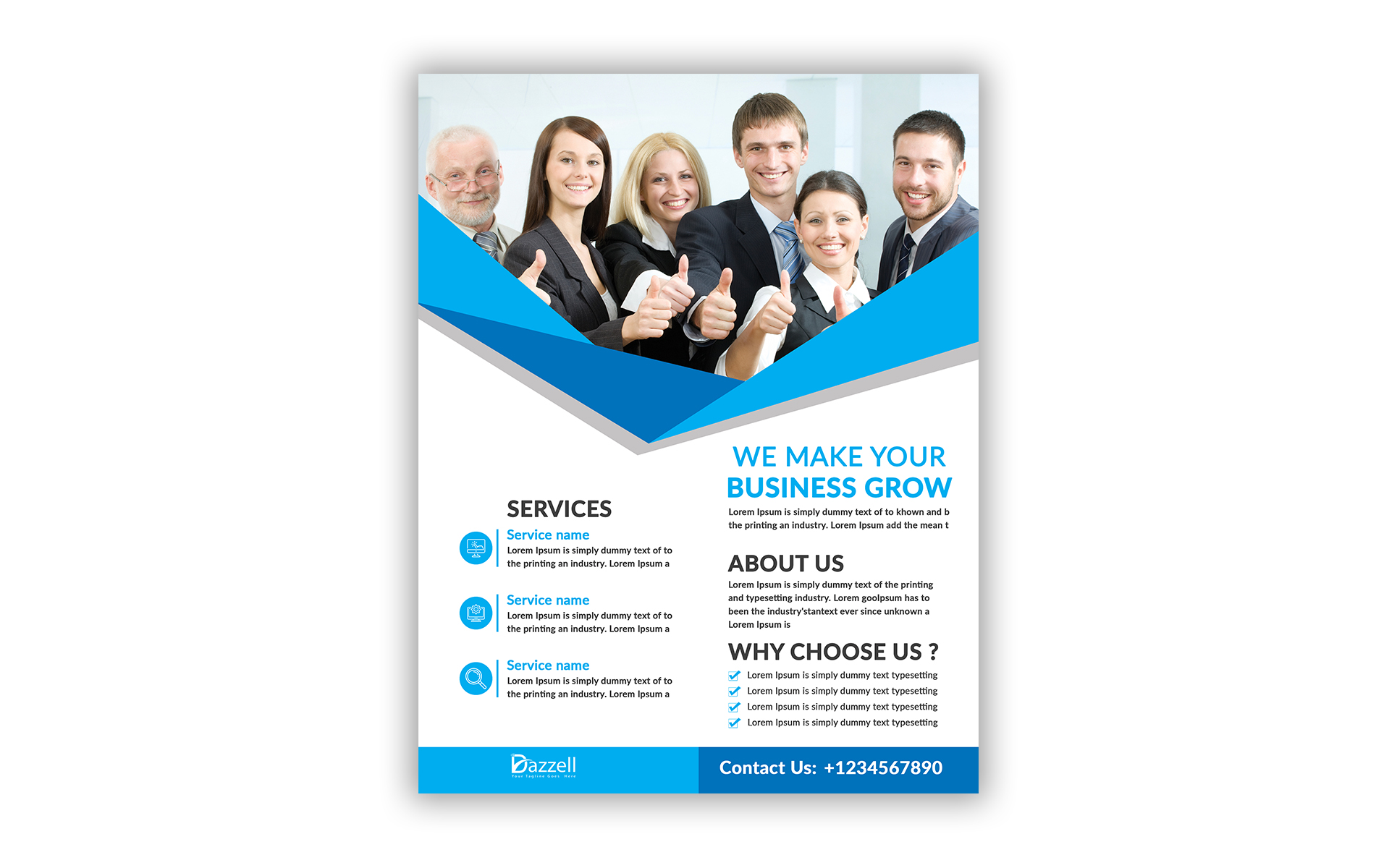 Download Фирменный стиль "Corporate Flyer  Design Template - Corporate Identity Template" / Corporate Flyer  Design Template - Corporate Identity Template - Фирменный стиль на тему графика corporate flyer design graphic print a4 add color template brand-identity flyer-design