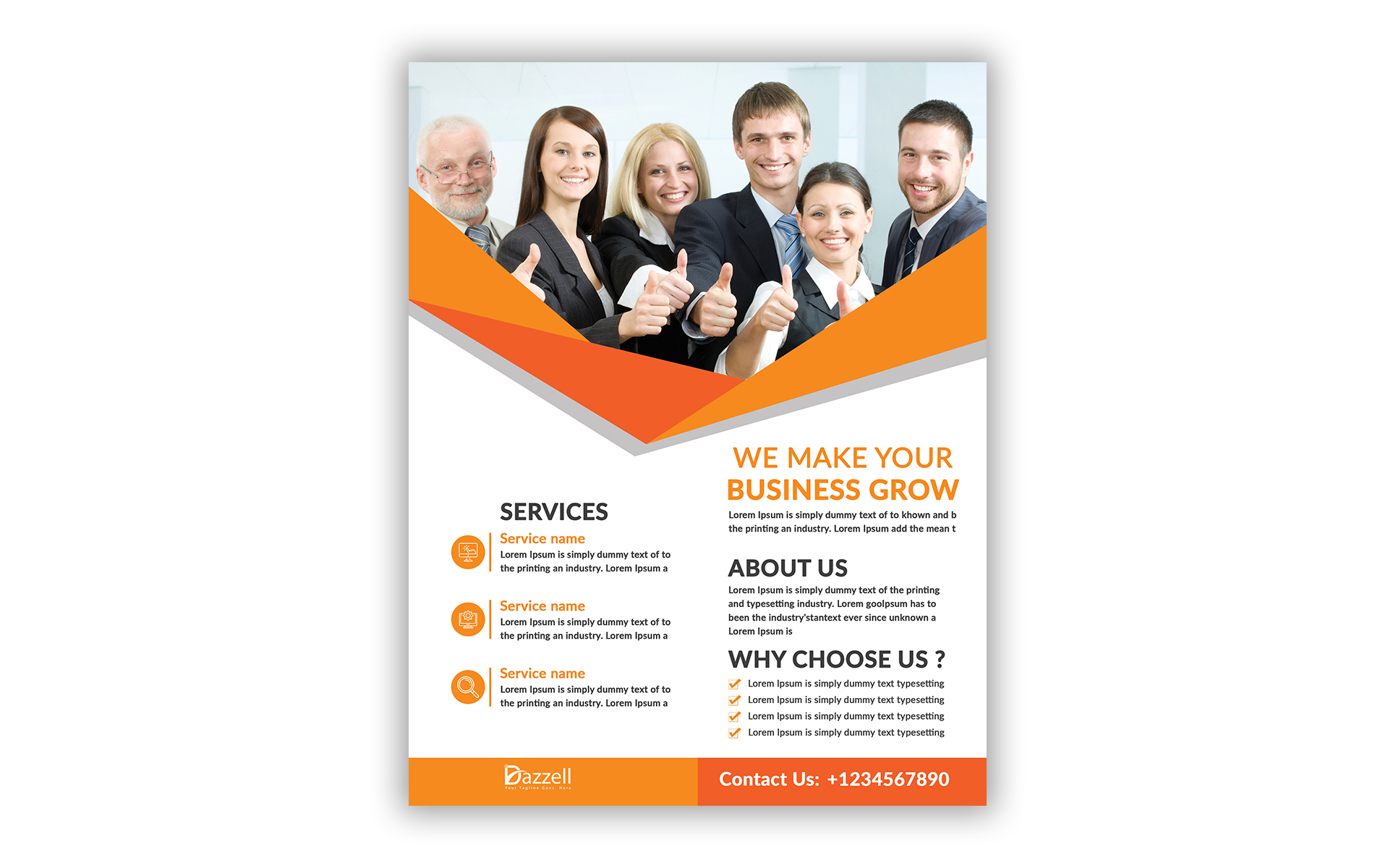 Download Фирменный стиль "Corporate Flyer  Design Template - Corporate Identity Template" / Corporate Flyer  Design Template - Corporate Identity Template - Фирменный стиль на тему графика corporate flyer design graphic print a4 add color template brand-identity flyer-design