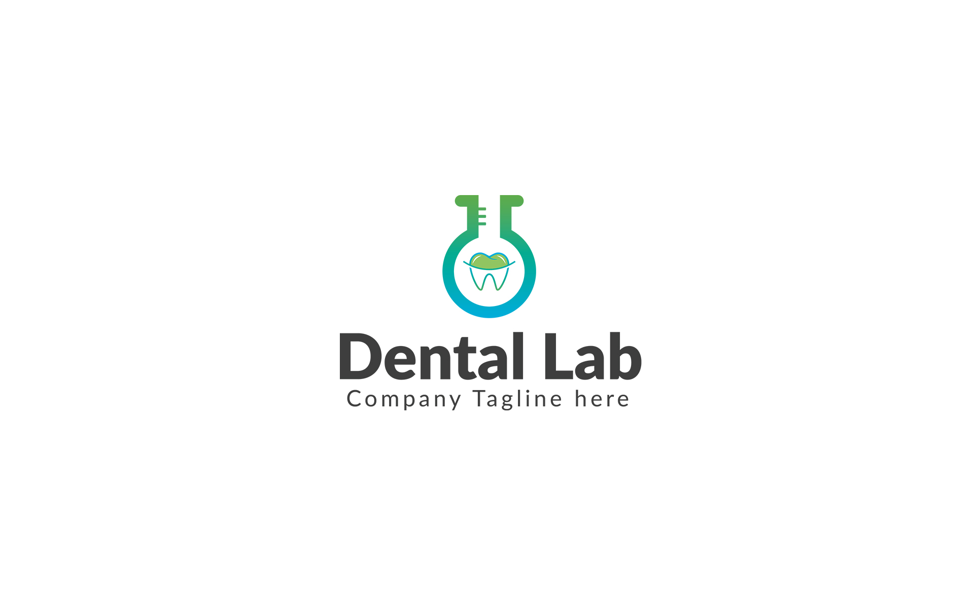 Download Шаблон логотипа "Dental Lab Logo Template" / Dental Lab Logo Template - Шаблон логотипа на тему графика lab-logo dental-logo bikar medical labrotory sincerity company dentist icon
