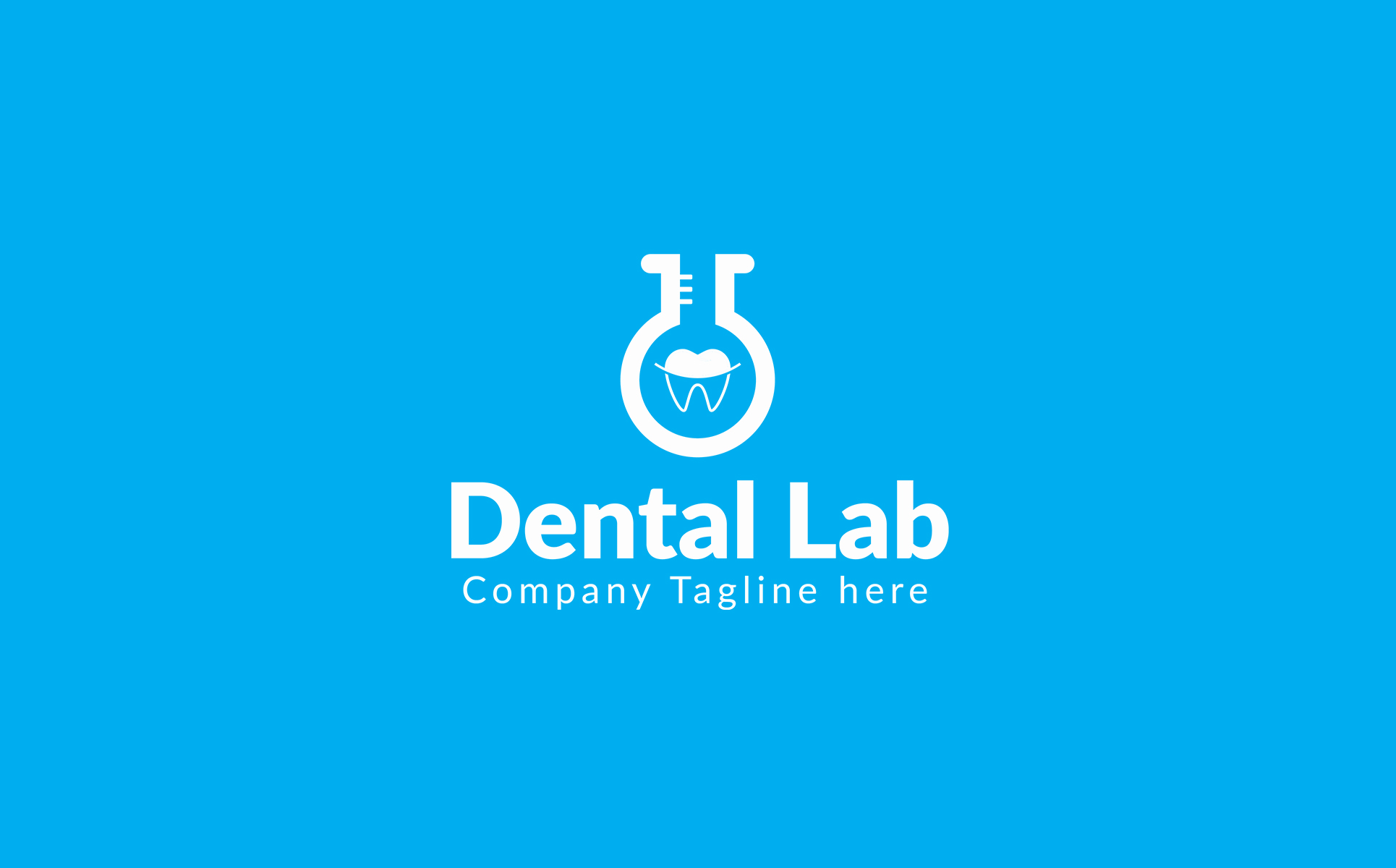 Download Шаблон логотипа "Dental Lab Logo Template" / Dental Lab Logo Template - Шаблон логотипа на тему графика lab-logo dental-logo bikar medical labrotory sincerity company dentist icon