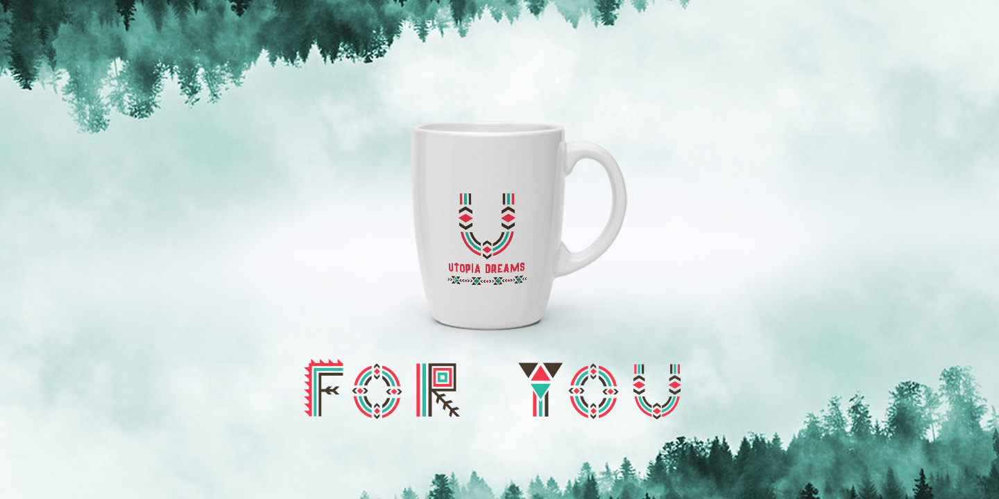 Download Шрифт "Tribal Aleut OTF ??olor Font" / Tribal Aleut OTF ??olor Font - Шрифт на тему графика tribal logo alphabet ethnic font indian modern alaska handmade native textile traditional folk type typography abc aleut border character creative