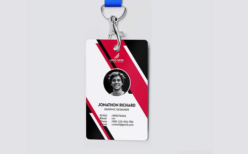 Download Фирменный стиль "ID Card - Corporate Identity Template" / ID Card - Corporate Identity Template - Фирменный стиль на тему графика id card cards office design corporate template vector job school