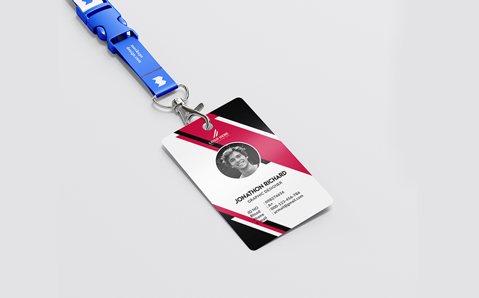 Download Фирменный стиль "ID Card - Corporate Identity Template" / ID Card - Corporate Identity Template - Фирменный стиль на тему графика id card cards office design corporate template vector job school