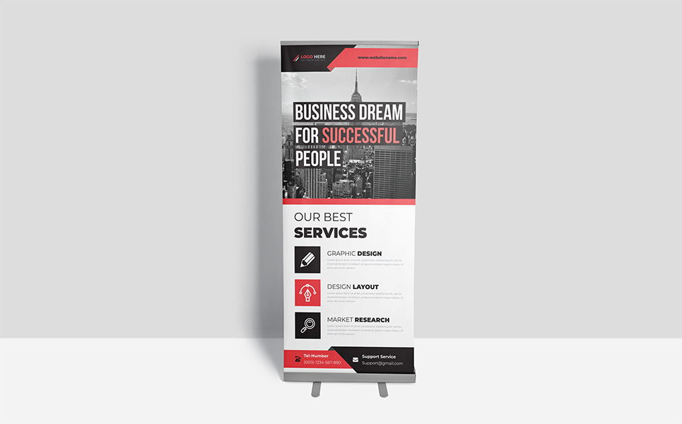Download Фирменный стиль "Corporate Roll Up Banner - Corporate Identity Template" / Corporate Roll Up Banner - Corporate Identity Template - Фирменный стиль на тему графика rollup banner stand-banner corporate corporate-banner pull-up design banner-template roll-up-template corporate-roll-up-template business business-banner business-roll-up