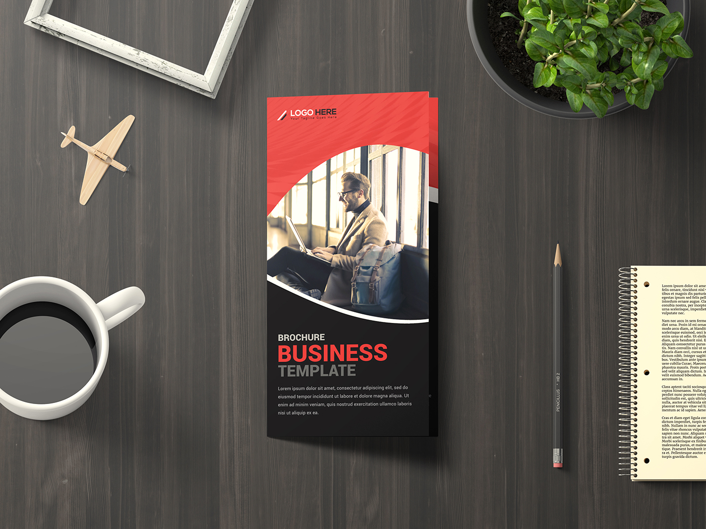 Download Фирменный стиль "Tri Fold Brochure - Corporate Identity Template" / Tri Fold Brochure - Corporate Identity Template - Фирменный стиль на тему графика brochure trifold brochure-template brochure-design a4 a4-brochure tri-fold-brochure print-template corporate business corporate-brochure business-brochure