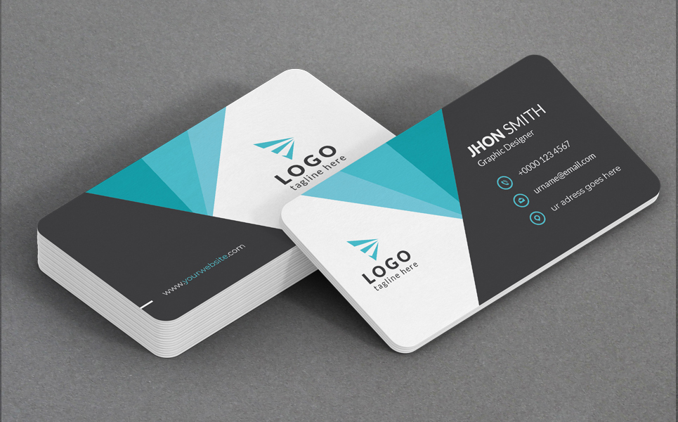 Download Фирменный стиль "Elegant Business Card - Corporate Identity Template" / Elegant Business Card - Corporate Identity Template - Фирменный стиль на тему графика 