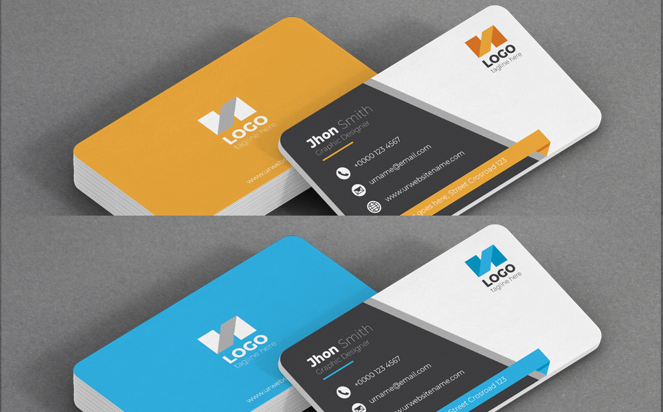 Download Фирменный стиль "Unique Business Card Bundle - Corporate Identity Template" / Unique Business Card Bundle - Corporate Identity Template - Фирменный стиль на тему графика 
