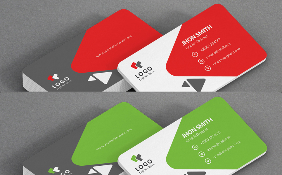 Download Фирменный стиль "Unique Business Card Bundle - Corporate Identity Template" / Unique Business Card Bundle - Corporate Identity Template - Фирменный стиль на тему графика 