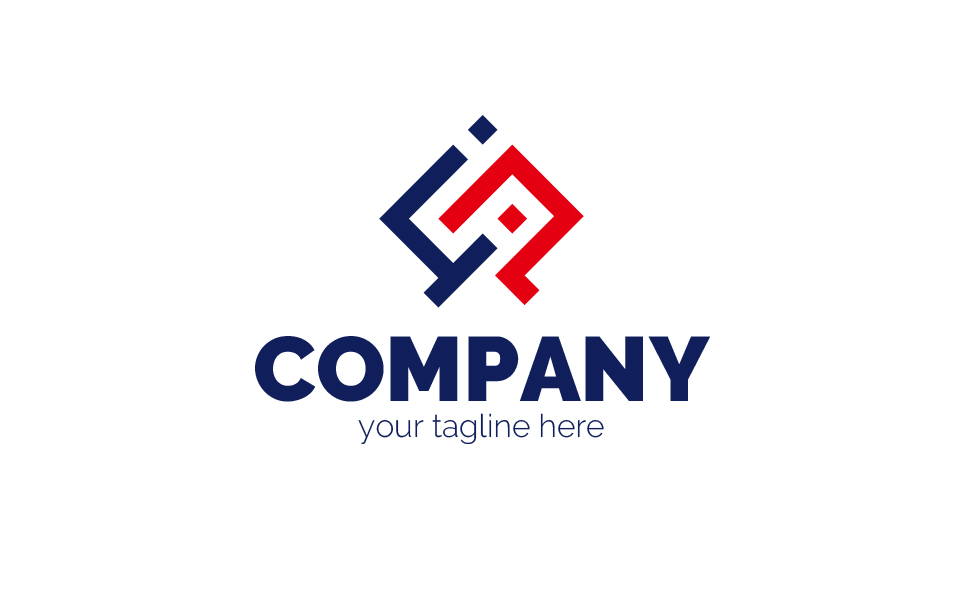 Chain of Letters Logo Template