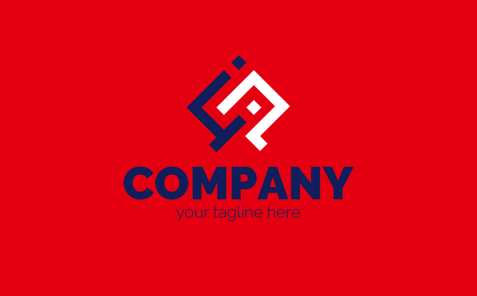 Chain of Letters Logo Template