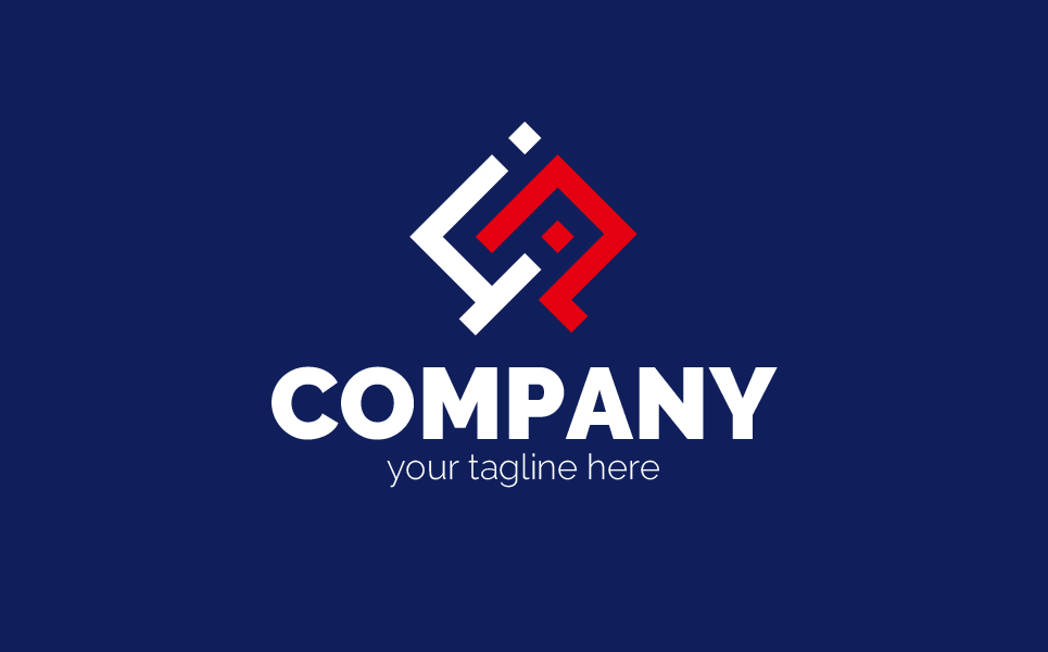 Chain of Letters Logo Template
