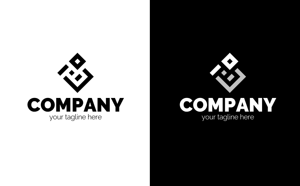 P + B Logo Template