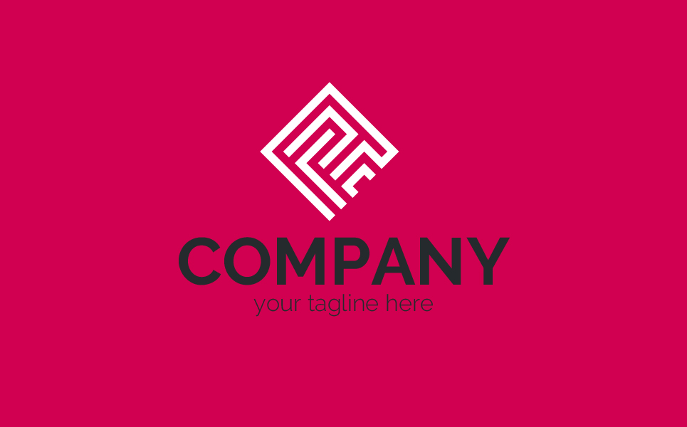 Maze R Logo Template
