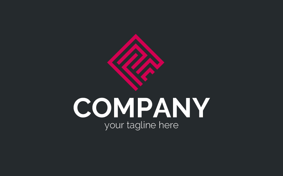 Maze R Logo Template