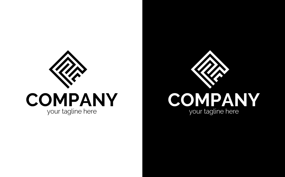 Maze R Logo Template