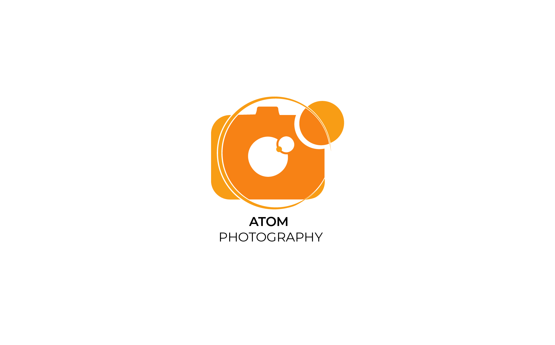 Download Шаблон логотипа "Atom Logo Template" / Atom Logo Template - Шаблон логотипа на тему графика atom photography teri_durmes teri