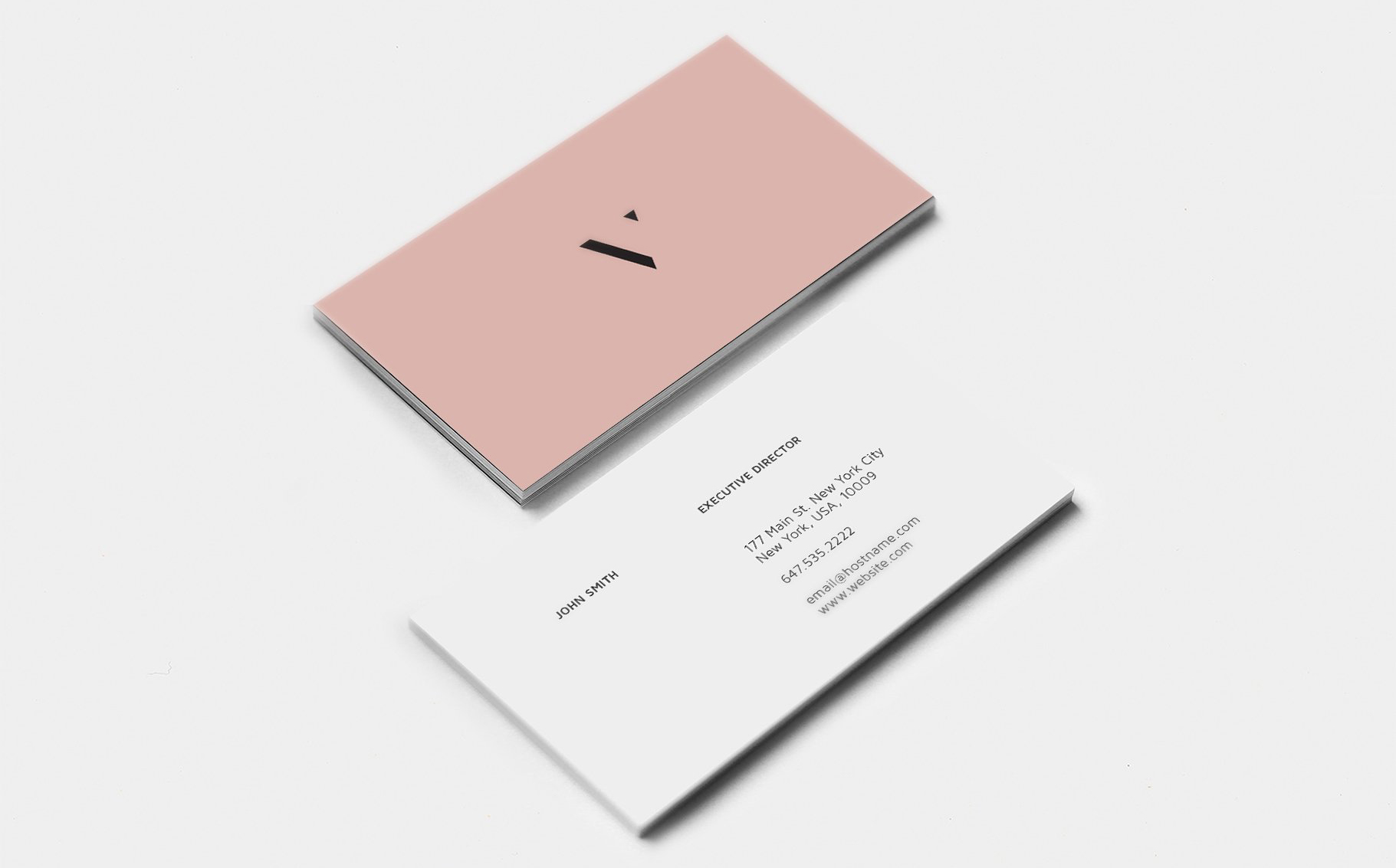 Download Фирменный стиль "Classic Business Cards - Corporate Identity Template" / Classic Business Cards - Corporate Identity Template - Фирменный стиль на тему графика business cards minimal minimalist personalize personal professional vector mockup classic stationary