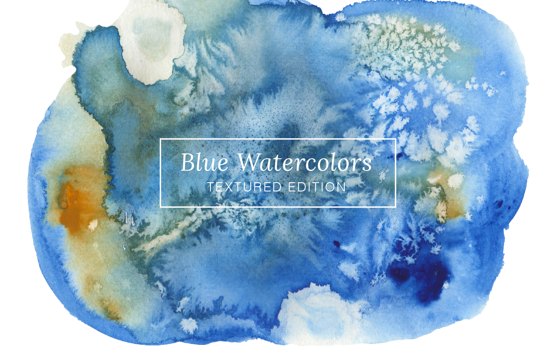 Download Иллюстрация "Blue Textured Watercolor - Illustration" / Blue Textured Watercolor - Illustration - Иллюстрация на тему графика watercolor watercolour texture textured textures cool blue paint abstract background