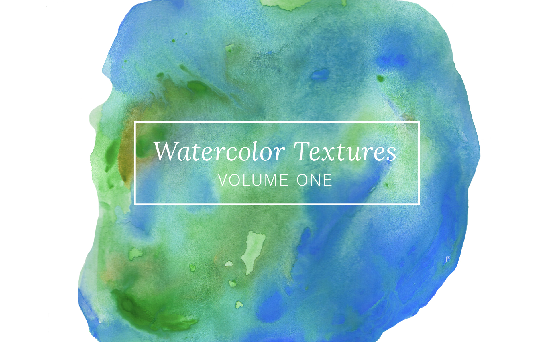 Download Иллюстрация "Blue Watercolor Textures - Illustration" / Blue Watercolor Textures - Illustration - Иллюстрация на тему графика watercolor watercolour paint texture textured textures blue cool green abstract background