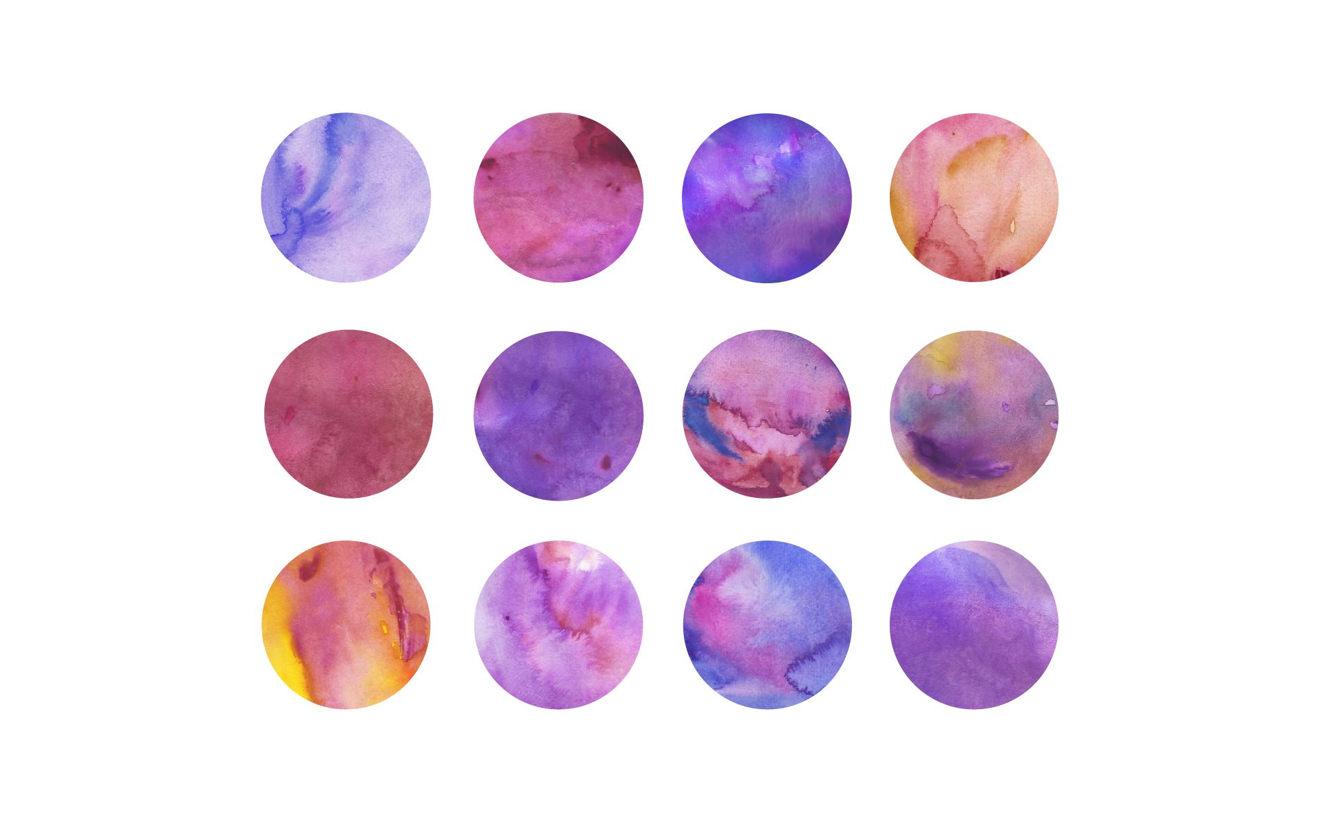 Download Иллюстрация "Purple Watercolor Textures - Illustration" / Purple Watercolor Textures - Illustration - Иллюстрация на тему графика watercolor watercolour abstract paint texture textures textured purple cool background