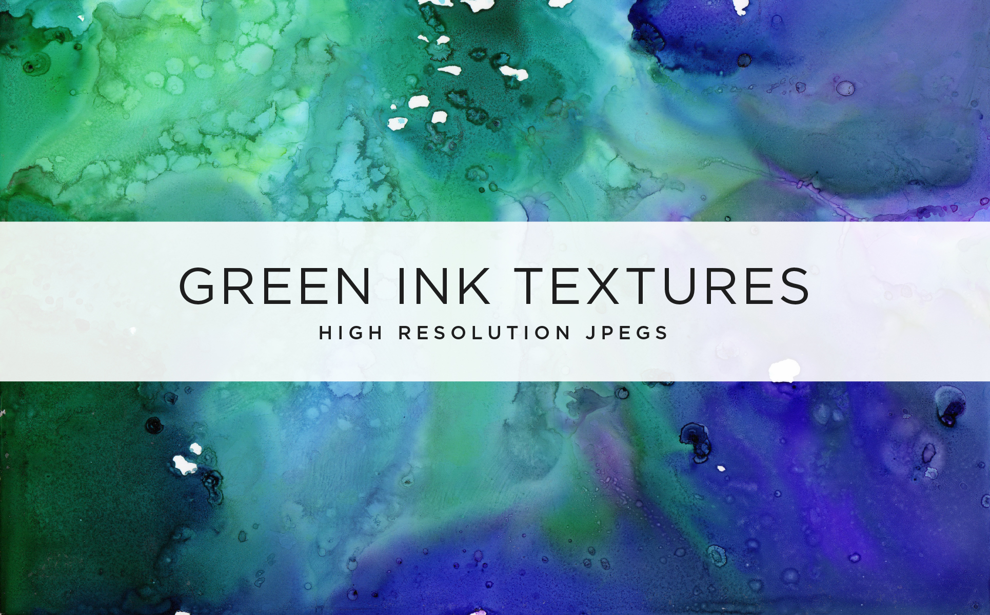 Download Иллюстрация "Green Ink Textures - Illustration" / Green Ink Textures - Illustration - Иллюстрация на тему графика watercolor watercolour ink alcohol paint abstract background green cool texture textured textures