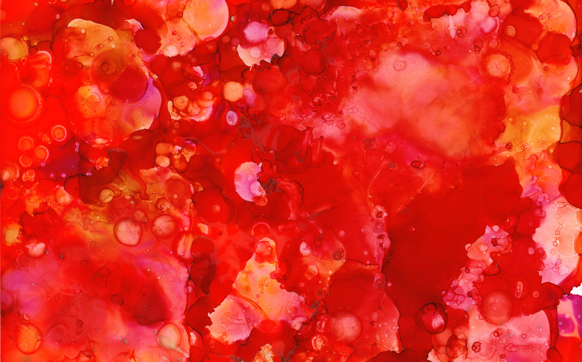 Download Pattern "Red Ink Textures Pattern" / Red Ink Textures Pattern - Pattern на тему графика red ink orange warm inks watercolor watercolour texture textures background alcohol abstract paint strong bold