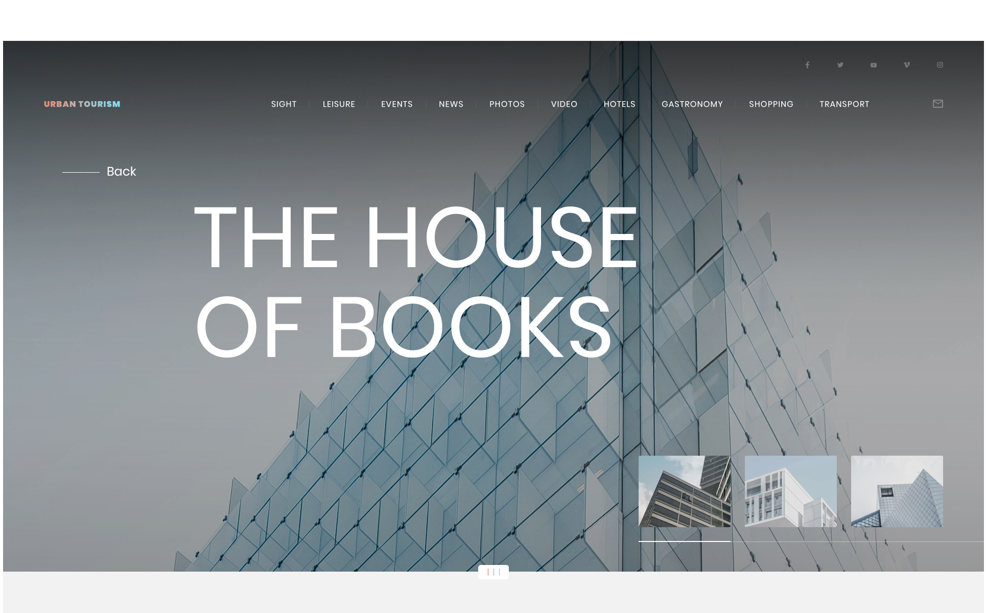 Download PSD шаблон "Urban Tourism PSD Template" / Urban Tourism PSD Template - PSD шаблон на тему агентство путешествий 