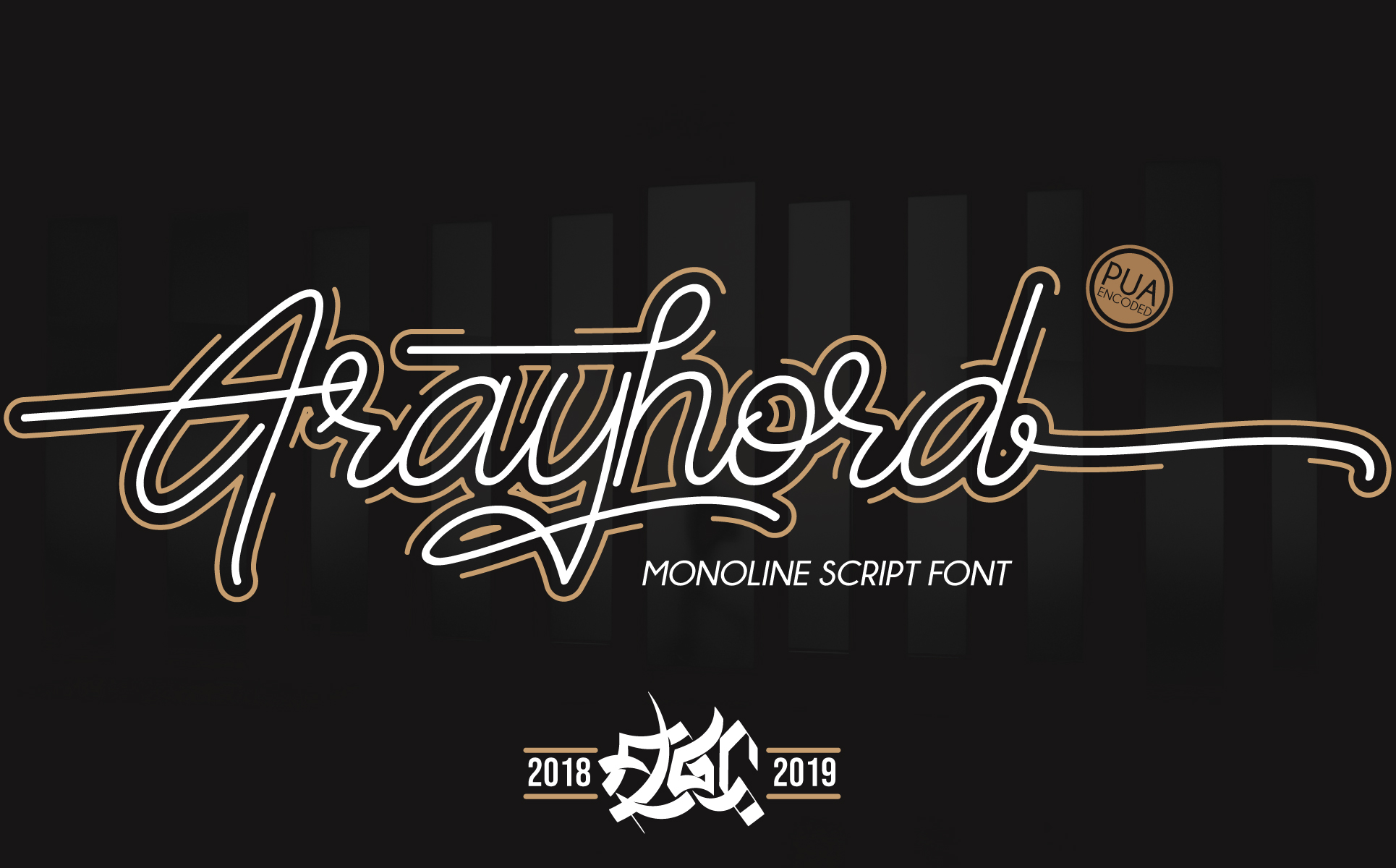 Download Шрифт "Frayhord Monoline Cursive Font" / Frayhord Monoline Cursive Font - Шрифт на тему графика abc script font vector character type handwritten lettering typography letter sets hand expressive modern mono line typographic written