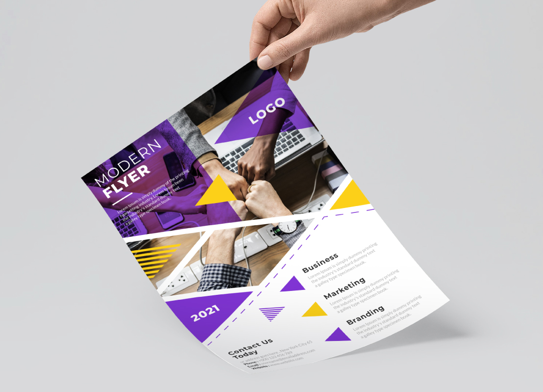 Download Фирменный стиль "Creative & Modern Flyer - Corporate Identity Template" / Creative & Modern Flyer - Corporate Identity Template - Фирменный стиль на тему графика advertisement advertising agency bundle business flyer clean company corporate creative design leaflet magazine marketing modern multipurpose newspaper pamphlet unique purple