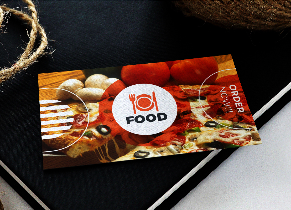 Download Фирменный стиль "Restaurant & Food Business Card - Corporate Identity Template" / Restaurant & Food Business Card - Corporate Identity Template - Фирменный стиль на тему графика business card clean corporate creative design individual modern personal professional sleek style stylish template unique food restaurant hotel pizza fast